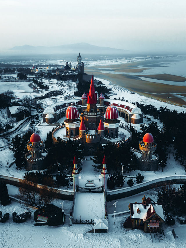 奔赴雪與海的浪漫，看一看暴雪過後的威海！