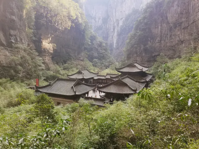 Wulong Natural Three Bridges in Chongqing City