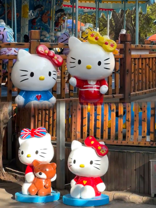 曉港公園｜帶你走hello Kitty主題樂園