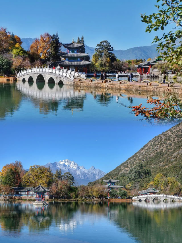 麗江夏季避暑，雪山、草原