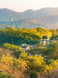 西湖美景圖畫，別錯過這場浪漫