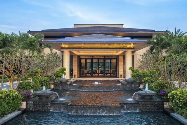 徽派建築私家庭院‖廣州卓思道溫泉度假酒店。