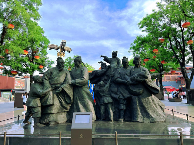 西安大唐不夜城，給你一個涼爽的夏日