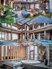 麗江古城外圍的國風四合院