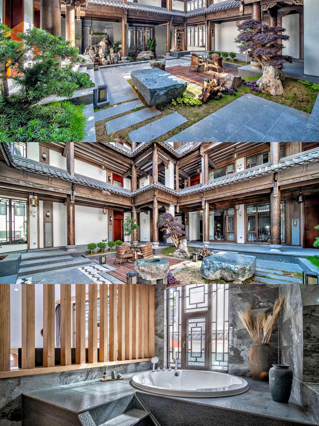 麗江古城外圍的國風四合院