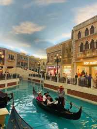 Venice in Macau 🩵🇲🇴 Enjoy the boat trip in mall