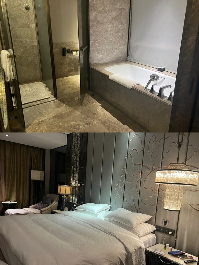郑州富力万達文華酒店夜景超級棒！