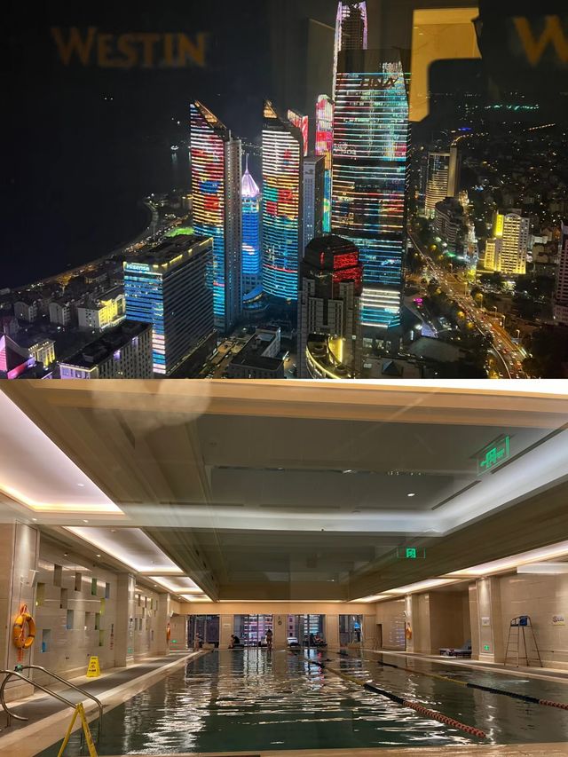 青島威斯汀酒店!!!。