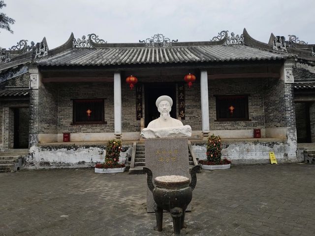 打卡晚清名將劉永福故居。