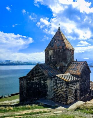This country is visa-free! Armenia, the seventh stop, Sevan Monastery. 
