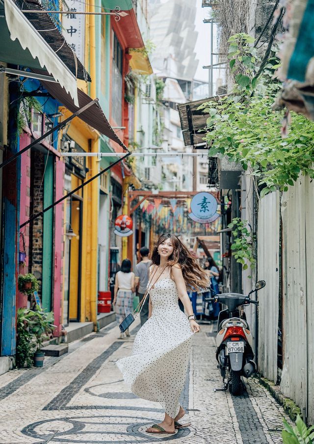 99%的人不知道的澳門 citywalk 路線，拿走不謝。