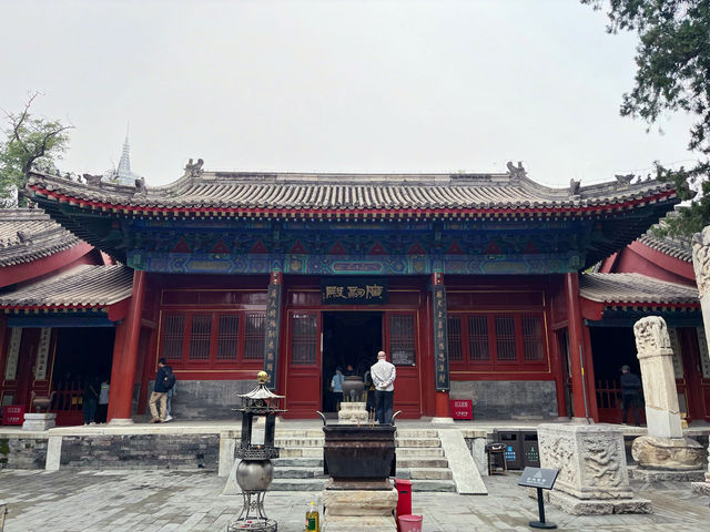 國保打卡:北京東嶽廟(國四)。 國保打卡:北京東嶽廟(國四)。