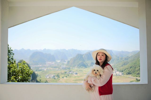 廣西東蘭|國慶期間這麼美的觀景台居然沒人?。 廣西東蘭|國慶期間這麼美的觀景台居然沒人?。