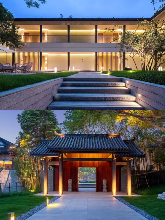 瀘州桂里泊院|睡進酒香肆意的中式庭院。