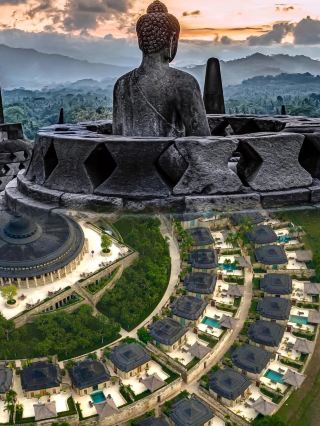 Live in a fairyland! Amanjiwo, Indonesia, a perfect encounter of luxury and nature