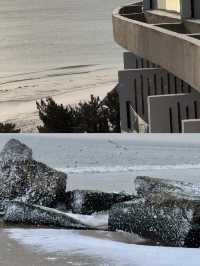 威海酒店躺平 海景房變雪景房