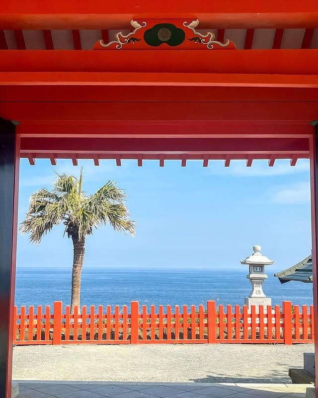 日本·宮崎 | 鵜戶神宮——海崖上的夢幻紅色神社！