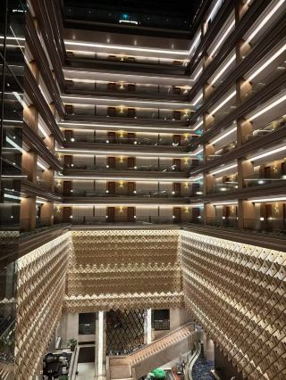 In Bangkok! I'm so excited to be staying in such a luxurious hotel for the first time…