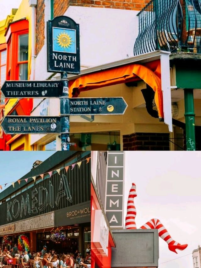 North Laine in Brighton is so Dreamy in UK😍