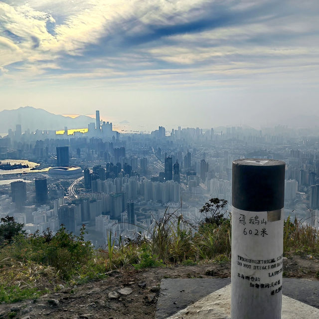 飛鵝山徒步之旅：登九龍巔峰，覽港城山海絕景