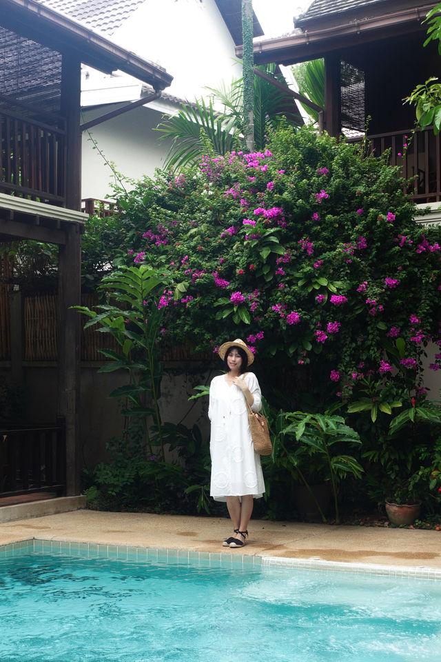 老撾·琅勃拉邦住進世界遺產酒店，美到喊