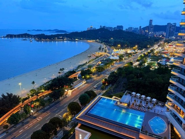 珠海酒店泳池天花板！🌊望海樓無邊際泳池，270°擁抱港珠澳大橋海景！秒殺三亞！