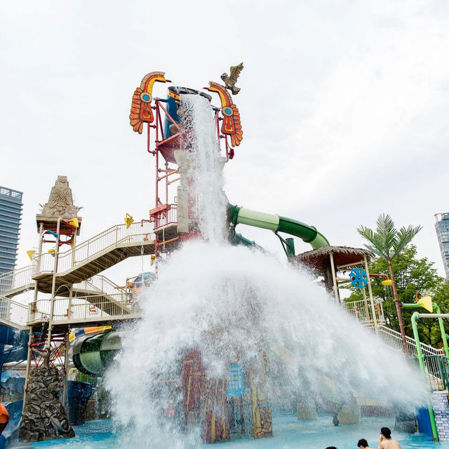 武漢必玩！瑪雅水上樂園玩水攻略💦