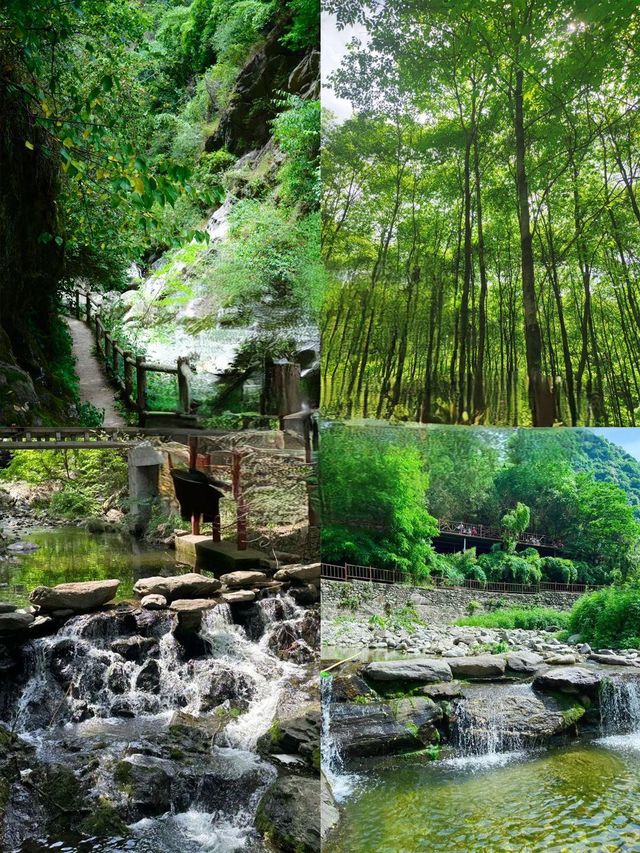西安避暑地圖 夏日清涼好去處