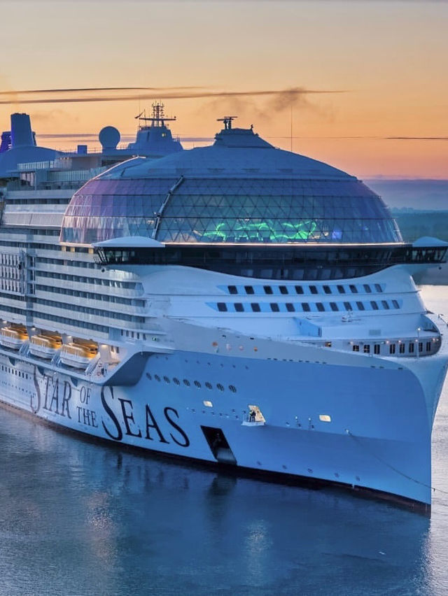 🚢 登船即夢境 Royal Caribbean 全新巨輪Star of the Seas亮點一覽✨