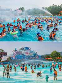 美林湖歡樂水世界，夏天消暑玩水嘅頂流
