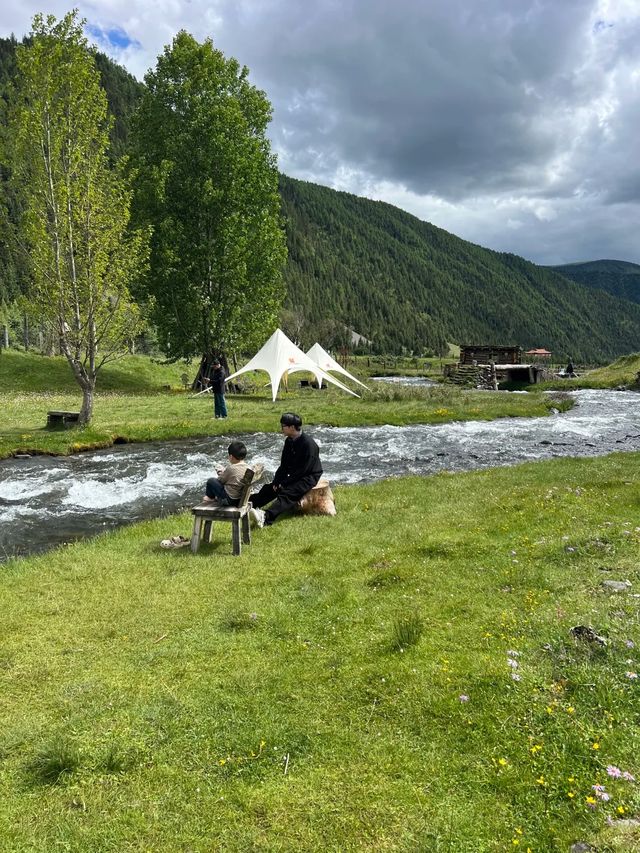 不是瑞士！是川西18°C的夏天！