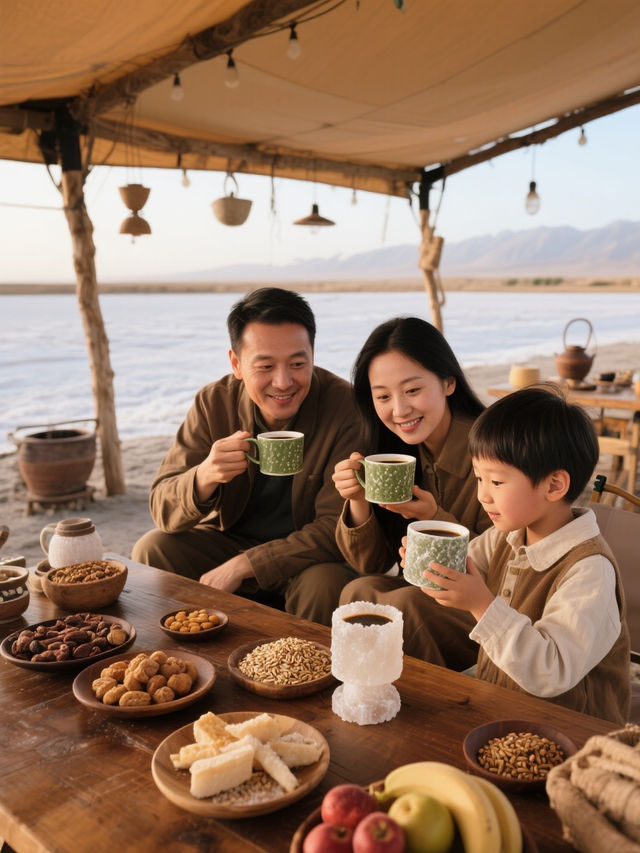 親子探秘！烏素特水上雅丹奇幻之旅