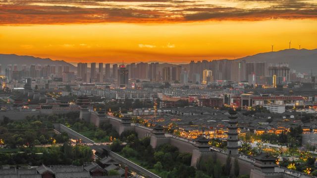夜色大同賞建築之美