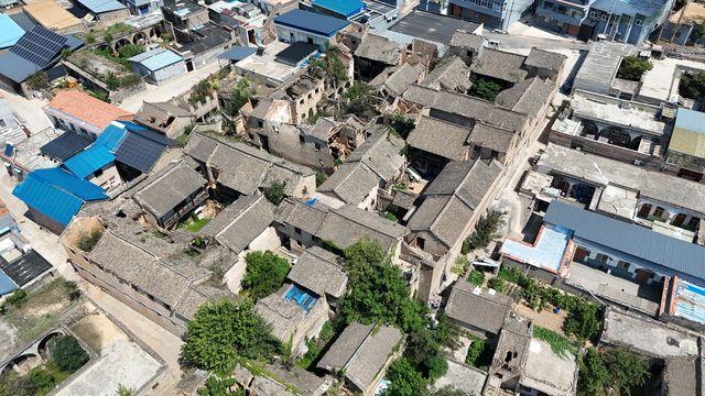 山西陽城洪上古村