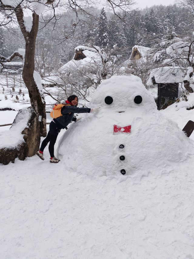 飛驒民俗村的那場大雪