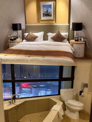 ที่พักระดับท็อปของไหลหยาง! โรงแรมจินซานอินเตอร์เนชั่นแนลทำให้การพักผ่อนเพื่อเยียวยาจิตใจของฉันเป็นจริง!