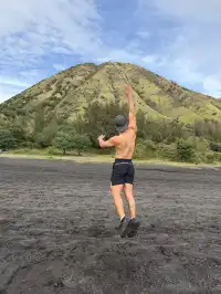 雨季 Bromo火山 美好短暫 一生難忘