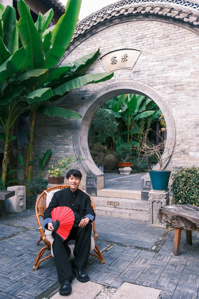 徐州住進乾隆御題古宅回龍窩出片天花板