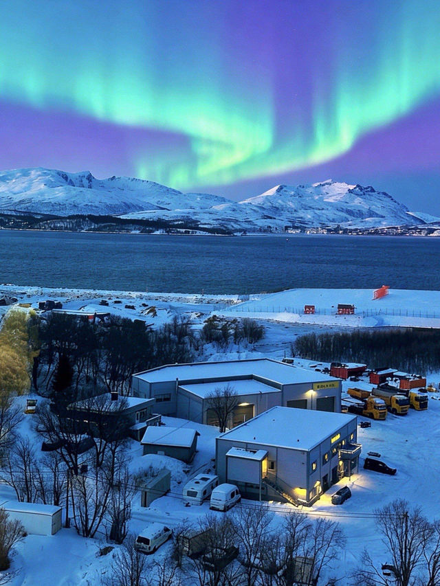 特羅姆瑟！追極光住到的酒店，太美了