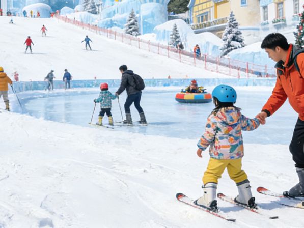 Mission Hills Kaloo Ice & Snow World: Shenzhen’s Nordic Fairyland with Curling + Northern Lights!