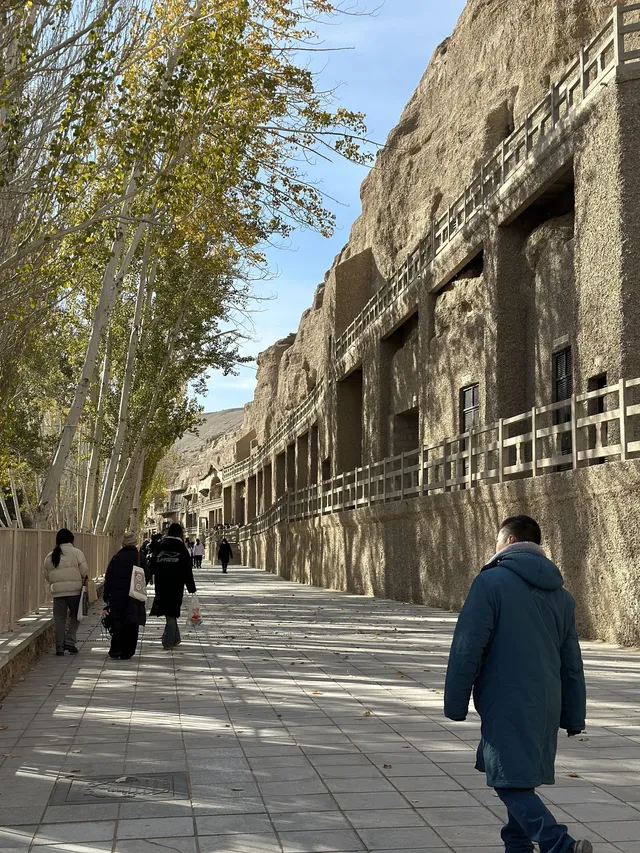 淡季的莫高窟，真香！