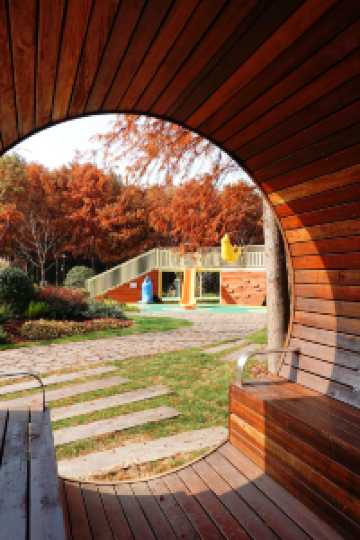 上海新的橫沔公園,開園3天遊客量破萬