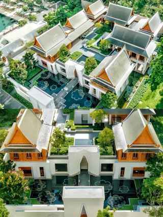 The Bangkok Sukhothai Hotel is hidden in a tranquil courtyard with a scenic view at every step amidst the bustling city