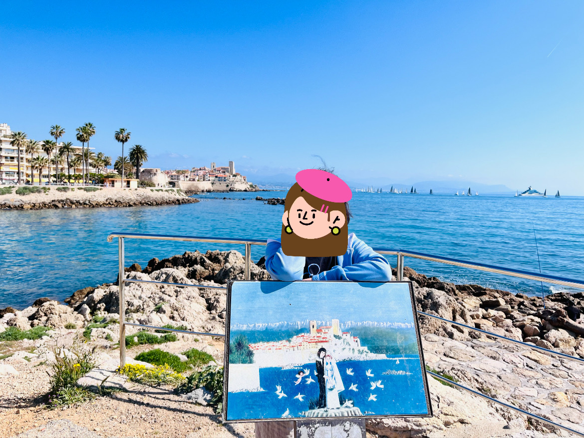 The town where Picasso and Monet lived - Antibes, a small town in the South of France