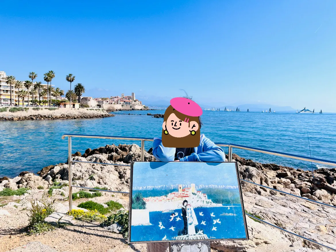 The town where Picasso and Monet lived - Antibes, a small town in the South of France