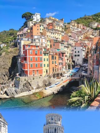 Italy walking tour guide｜See the Leaning Tower of Pisa + Cinque Terre in one day