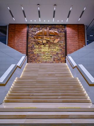 The "Great Hall of the People" of Shanghai, a grand and stunning world-class reception hall!