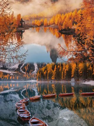 Dolomites in autumn are legendary! A real-life Alpine fairy tale