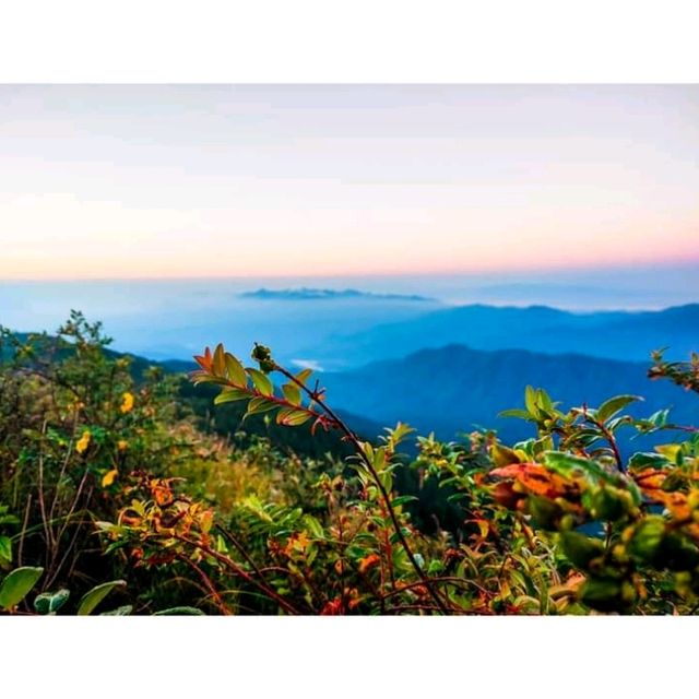 ยอดดอยผ้าห่มปก ความสูงที่ 2285เมตร⛰️🌥️