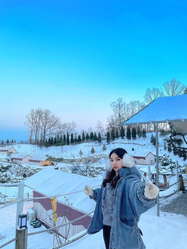 서울 근교 감성 글램핑 ‘인휴 글램핑’ 불멍